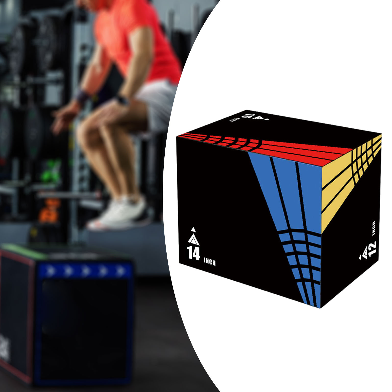 3-in-1Jump Box Plyometric Box  - Box Jump Plyo avis et prix