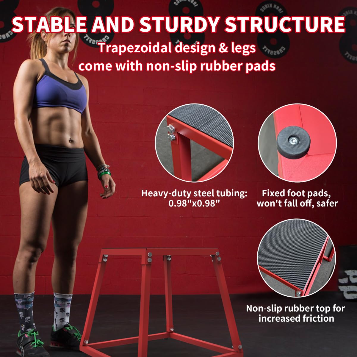 Metal Plyometric Jumping Box,  - Box Jump Plyo avis et prix