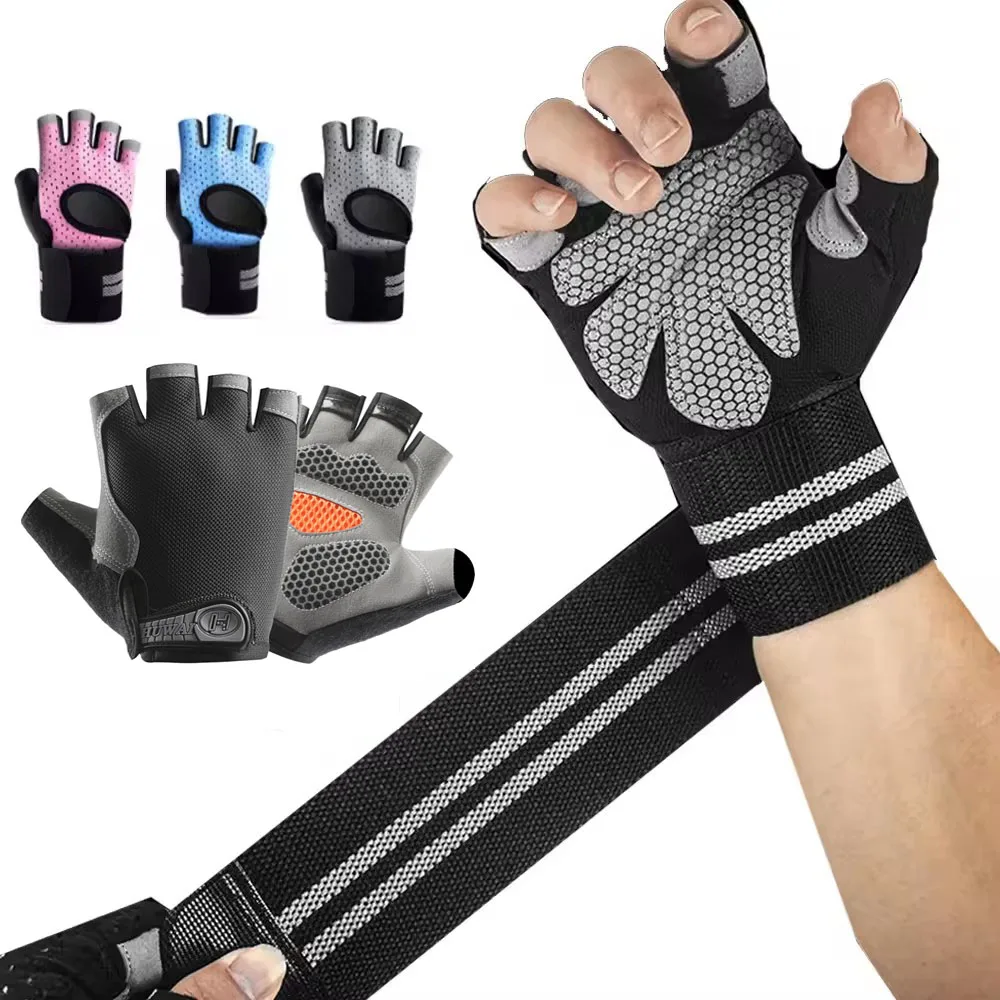 1Pair Half Finger Gym Fitness  - Crossfit Workout With Equipment avis et prix