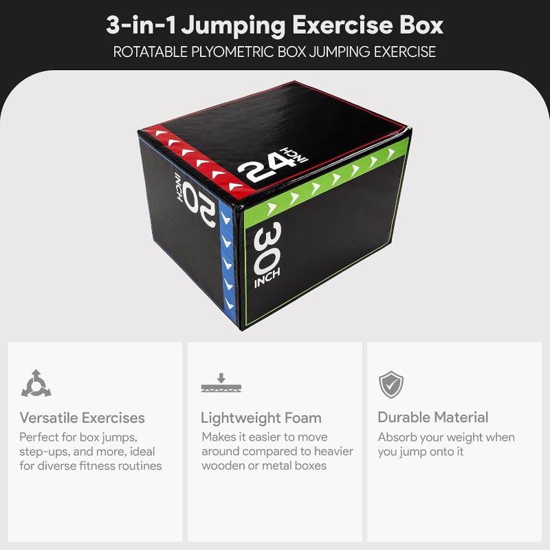 BalanceFrom 3-in-1 Foam Plyome - Box Jump Plyo avis et prix