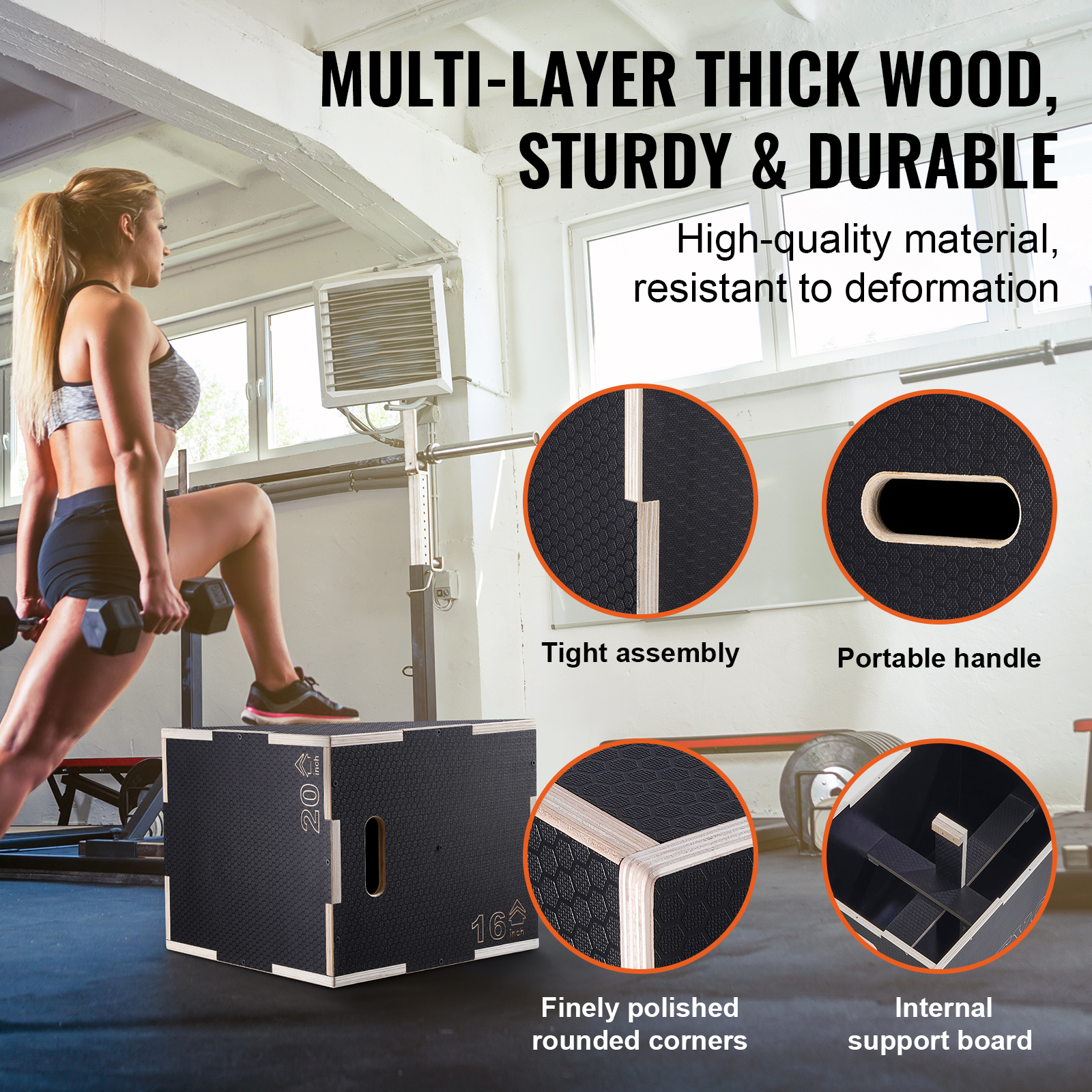 VEVOR 3 In 1 Plyometric Jump B - Box Jump Plyo avis et prix